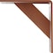 Ekena Millwork Traditional Steel Bracket, Hammered Copper 2"W x 8"D x 8"H BKTM02X08X08TRHCO - alternate 5